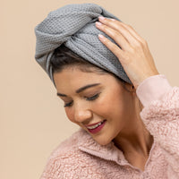 Freya Hair Wrap - Grey