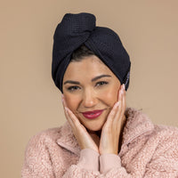 Freya Hair Wrap - Black