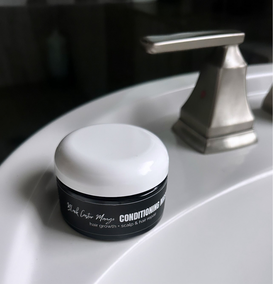 Black Castor Mango - Deep Conditioning Growth - Scalp + Hair Mask