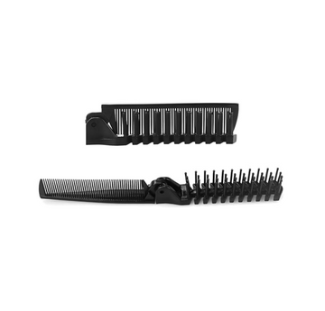 Double sided fold up comb